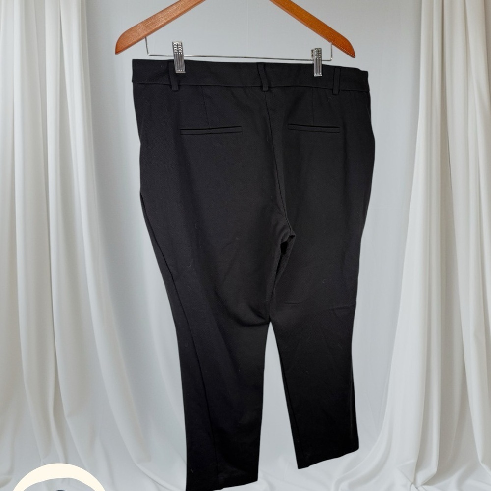 Banana Republic Womens Pants Slim Fit Black Dress Pants size 34 - Picture 2 of 5